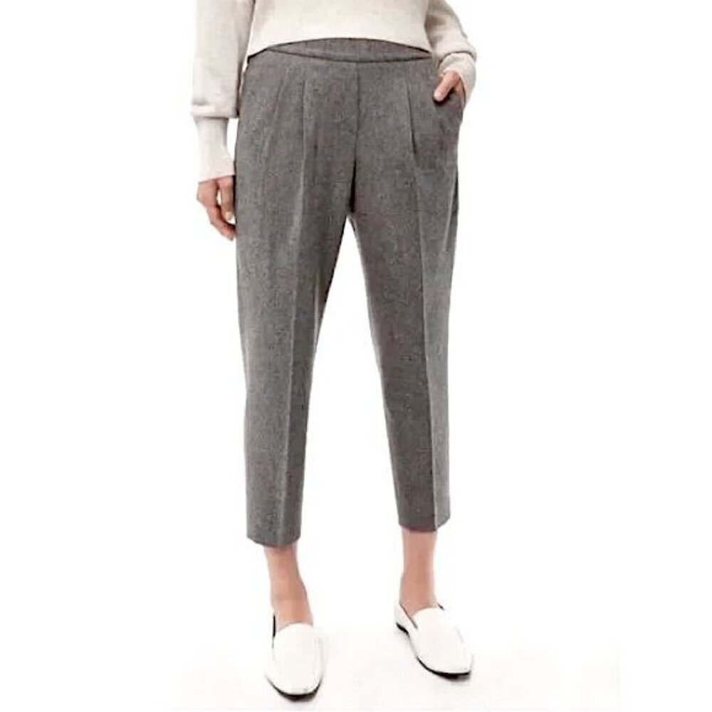 Babaton Cohen Pant Black Grey Salt N Pepper Wool Pants Size 00